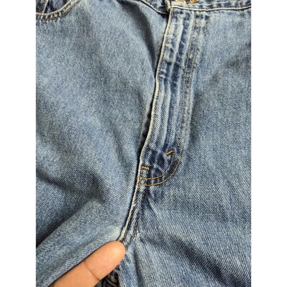 Vintage Levis Jeans 100% Cotton Regular Straight Leg Mens Size 38X31 - Picture 10 of 15